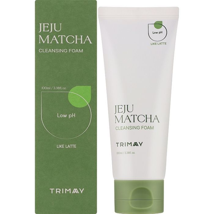 Пенка для умывания Trimay Jeju Matcha Low Ph Cleansing Foam 100 мл (8809822541058) изображение 2