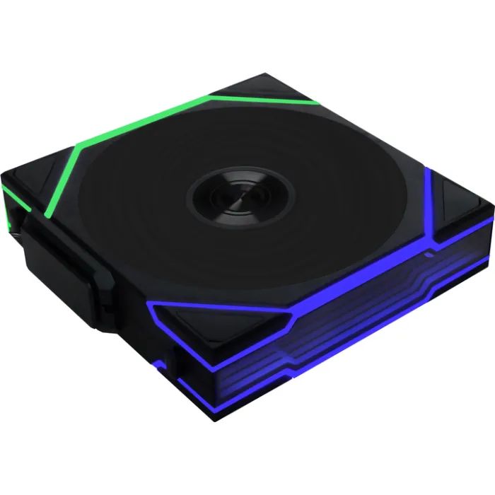 Кулер для корпуса Lian Li Uni Fan TL WIRELESS 120-1, Black (G99.12TL1W1B.00) изображение 2