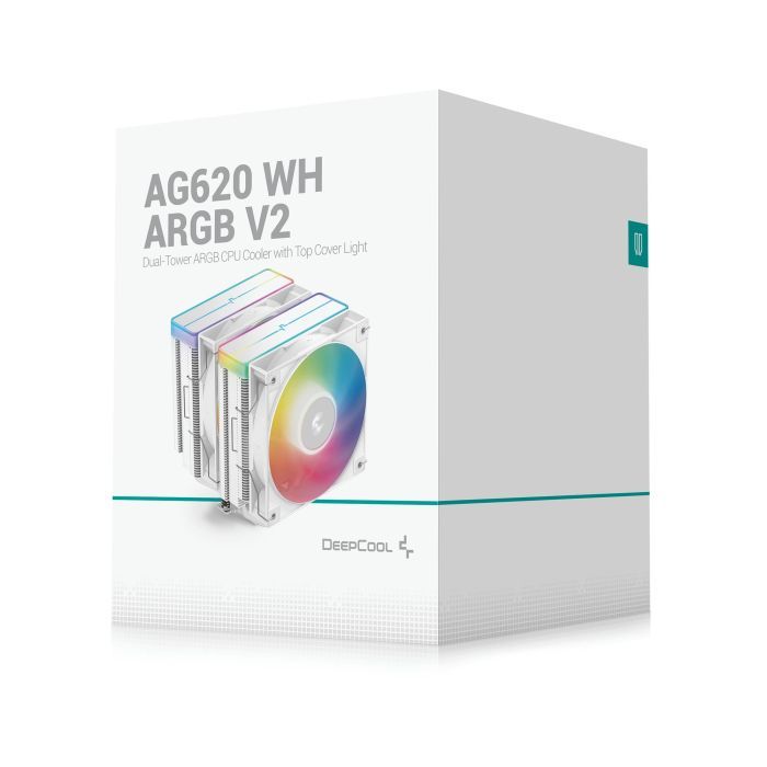 Кулер до процесора Deepcool AG620 WH ARGB V2 (R-AG620-WHAMMN-GJD) зображення 10