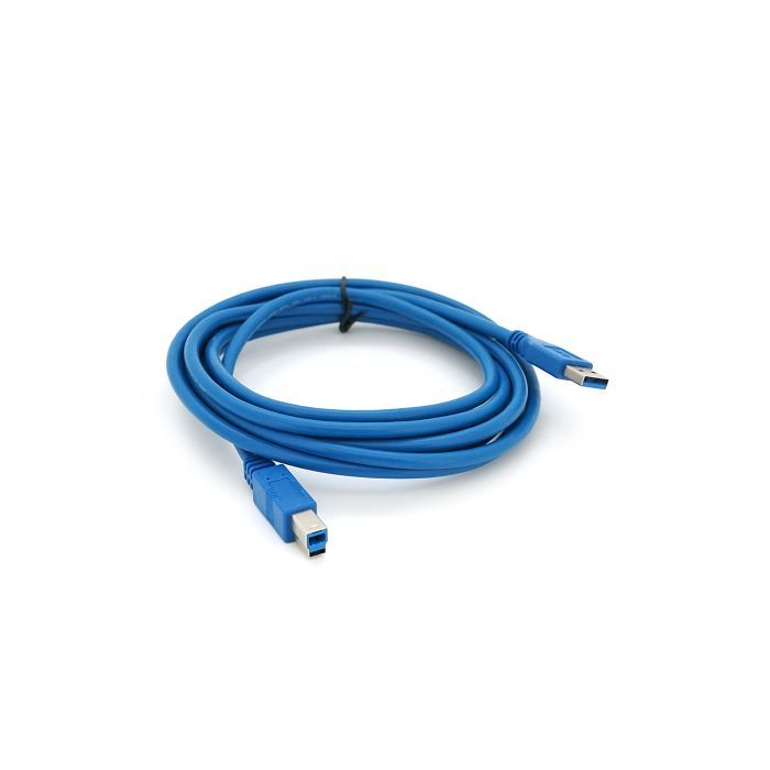 Кабель для принтера USB 3.0 AM/BM 3.0m blue Voltronic (YT-3.0AM\BM-3.0BL)