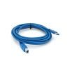 Кабель для принтера USB 3.0 AM/BM 3.0m blue Voltronic (YT-3.0AM\BM-3.0BL)