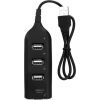 Концентратор Voltronic USB 2.0 to 4xUSB black (DNS-HUB4-OB) зображення 2