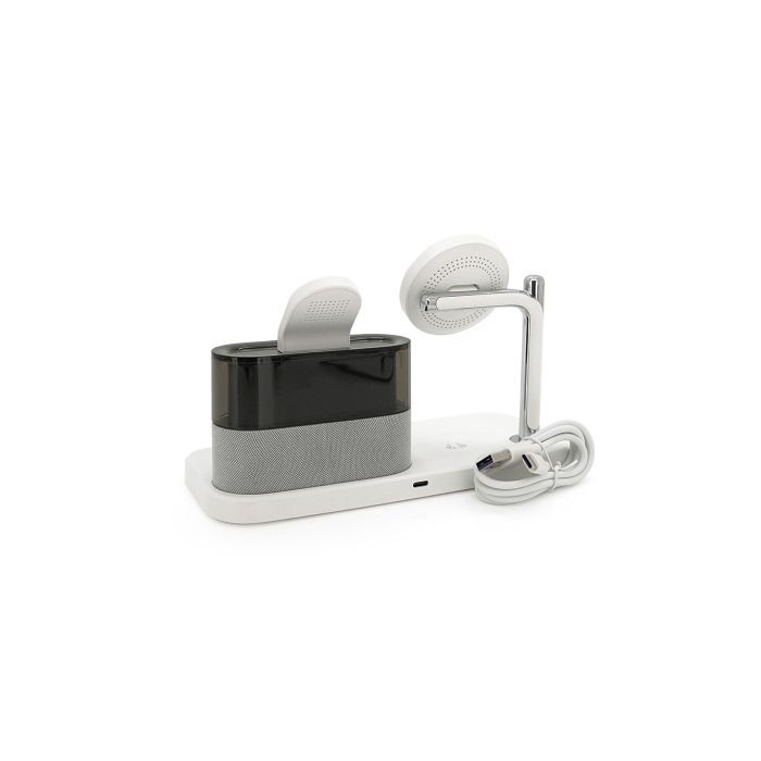 Зарядное устройство Voltronic 5-in-1 Wireless Charging Station Smartphone + Watch + Earbuds black (BZ/C-09) изображение 2