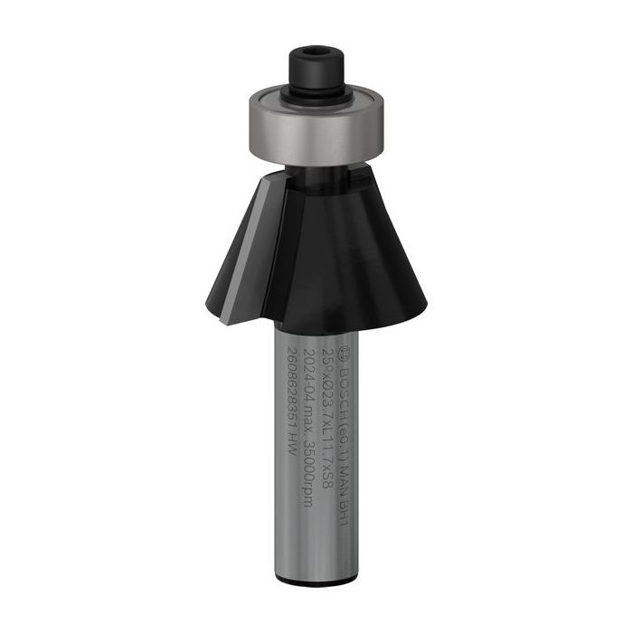 Фреза Bosch Professional фасонна, Std, S8, D23.7 В5.5, L12 25° (2.608.628.351)