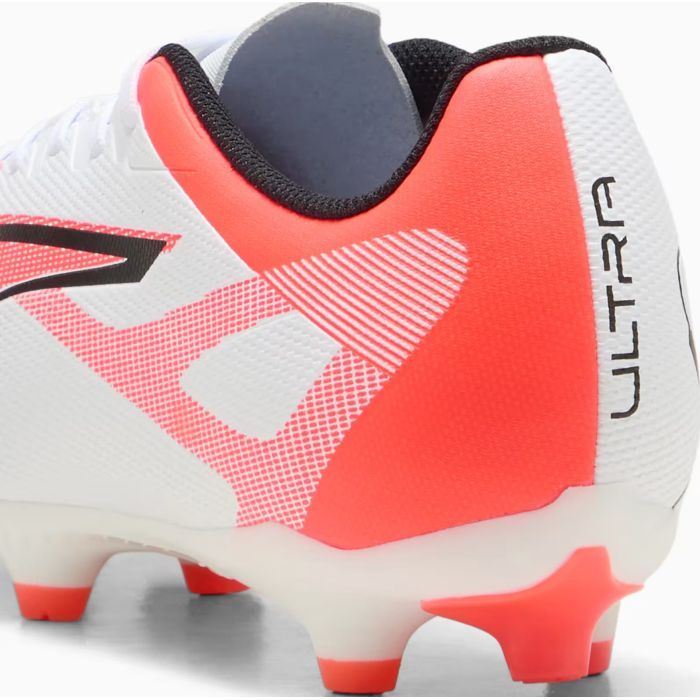 Бутсы Puma Ultra 5 Play Fg/Ag 108169-01 білий, помаранчевий 42 (4067983040276) изображение 6
