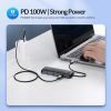 Концентратор Orico USB-C to 2xUSB-C + 2xUSB3.0 (CA914210) изображение 3