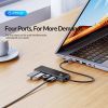 Концентратор Orico USB-C to 2xUSB-C + 2xUSB3.0 (CA914210) изображение 4