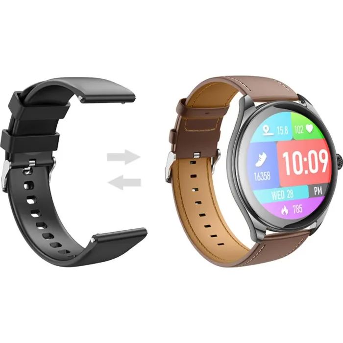 Смарт-часы HOCO Y22 AMOLED Smart sports watch(call version) Black (6942007628983) изображение 4