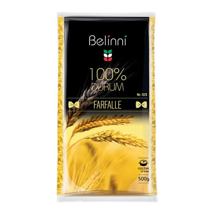 Макароны Belinni Бабочки фигурные 500 г (4750020053840)