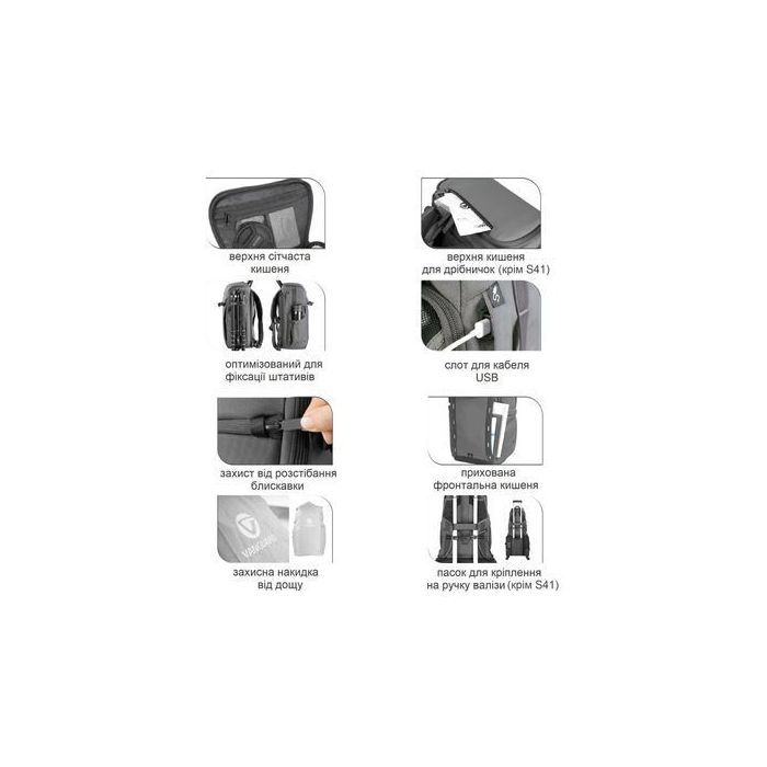 Фото-сумка Vanguard VEO Adaptor S41 Black BK (DAS301757) изображение 5