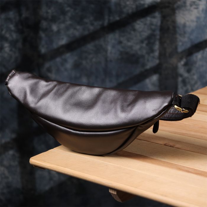 Сумка Shvigel Из натуральной кожи Коричневая (23144) изображение 10