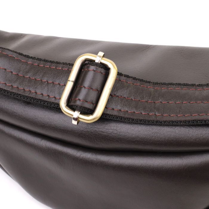 Сумка Shvigel Из натуральной кожи Коричневая (23144) изображение 5