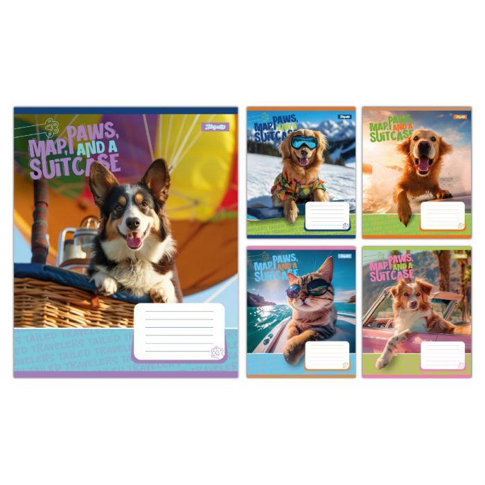 Тетрадь 1 вересня Travelers А5 18 листов линия (768141)