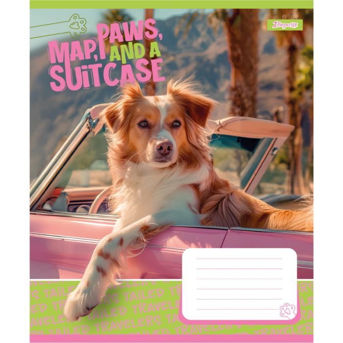 Тетрадь 1 вересня Travelers А5 18 листов линия (768141) изображение 2