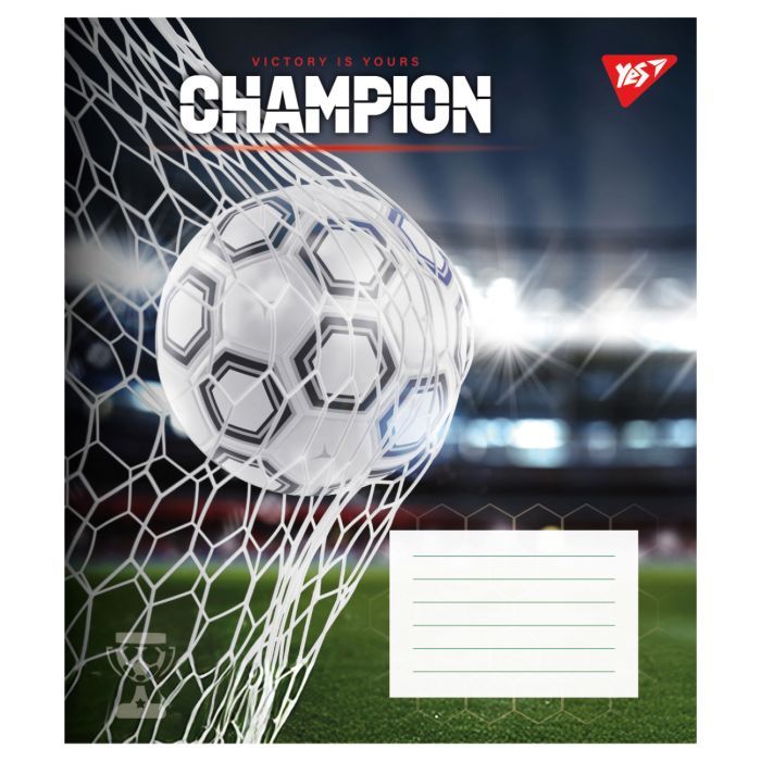 Тетрадь Yes Champion А5 36 листов линия (767826) изображение 4