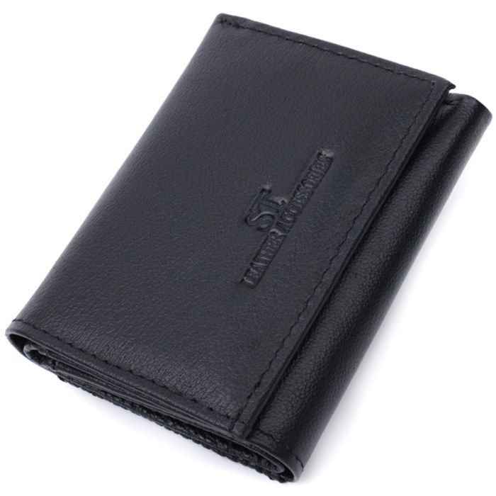 Кошелек ST Leather Из натуральной кожи Черный (22742)
