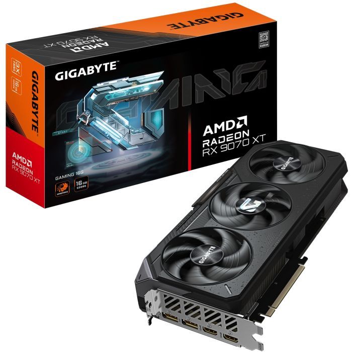 Відеокарта GIGABYTE Radeon RX 9070 XT 16Gb GAMING (GV-R9070XTGAMING-16GD) зображення 10