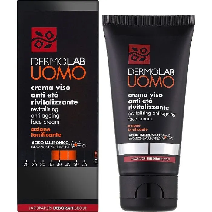 Крем для обличчя Dermolab Uomo Revitalising Anti-Ageing Face Cream 50 мл (8009518392746)