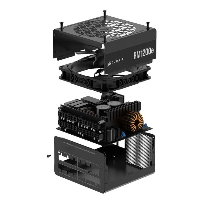 Блок живлення Corsair 1200W 2025 RMe Series, RM1200e (CP-9020258-EU) зображення 8