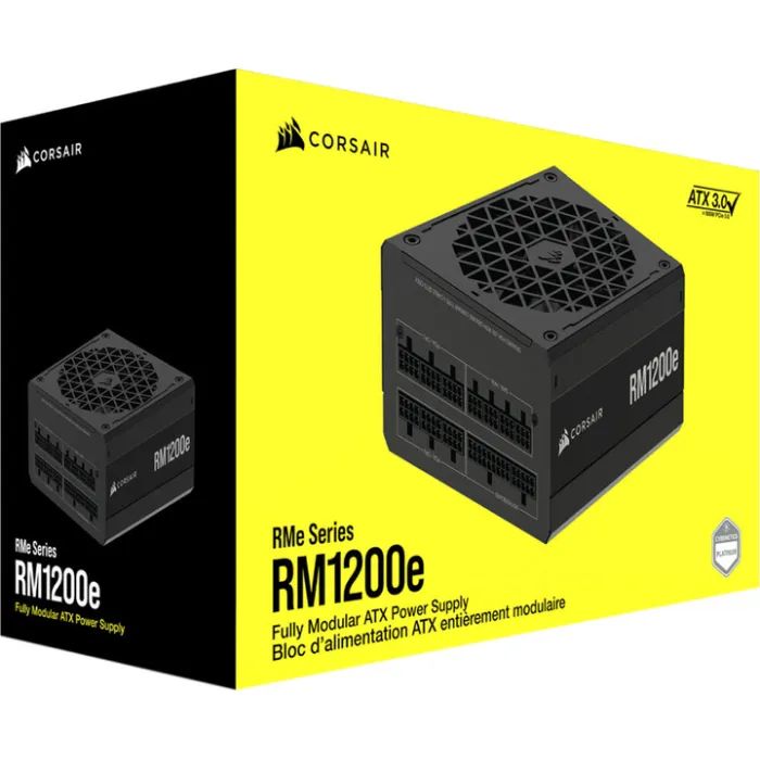 Блок живлення Corsair 1200W 2025 RMe Series, RM1200e (CP-9020258-EU) зображення 9