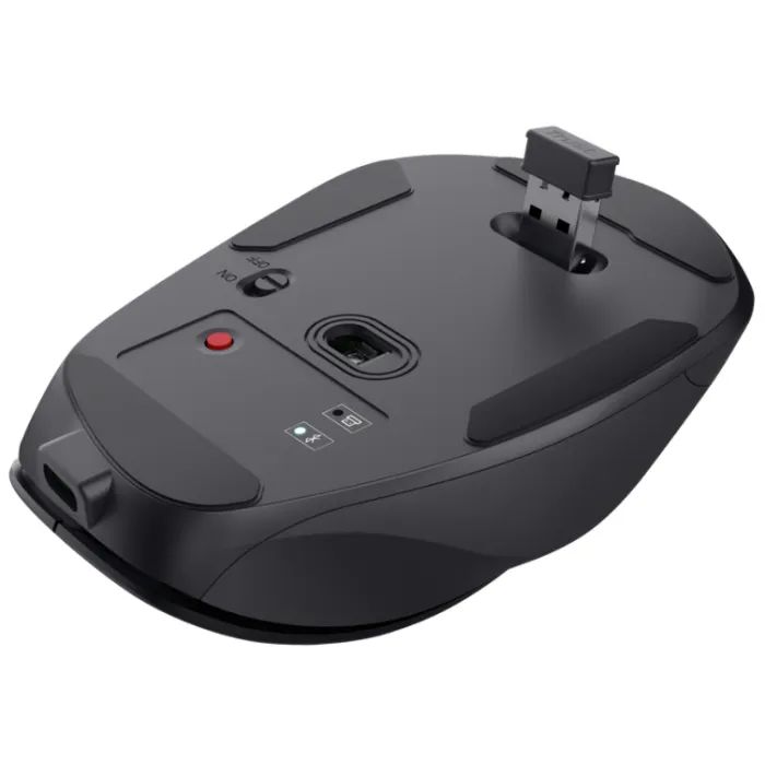 Мышка Trust Multi-device Wireless/Bluetooth Black (25708) изображение 5