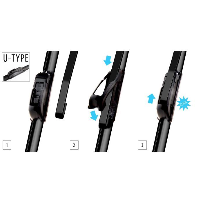 Щетка стеклоочистителя OXIMO 350 mm / 14 (WU350) изображение 4