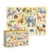 Пазл DoDo Монтессори Животные Сафари, 200 элементов (300628) изображение 2