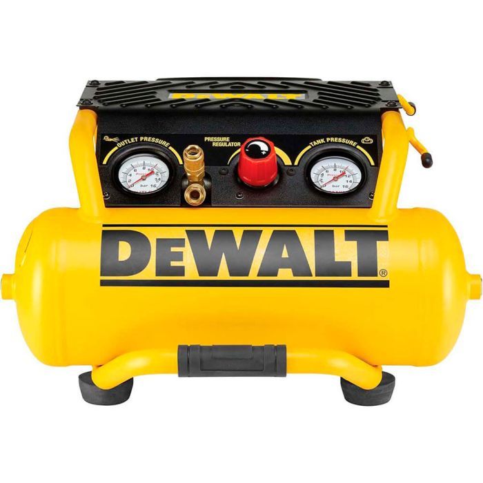Компрессор DeWALT поршневой DPC10RC, 216 л/мин, 1.5 кВт, 17.5 кг (DPC10RC) изображение 2