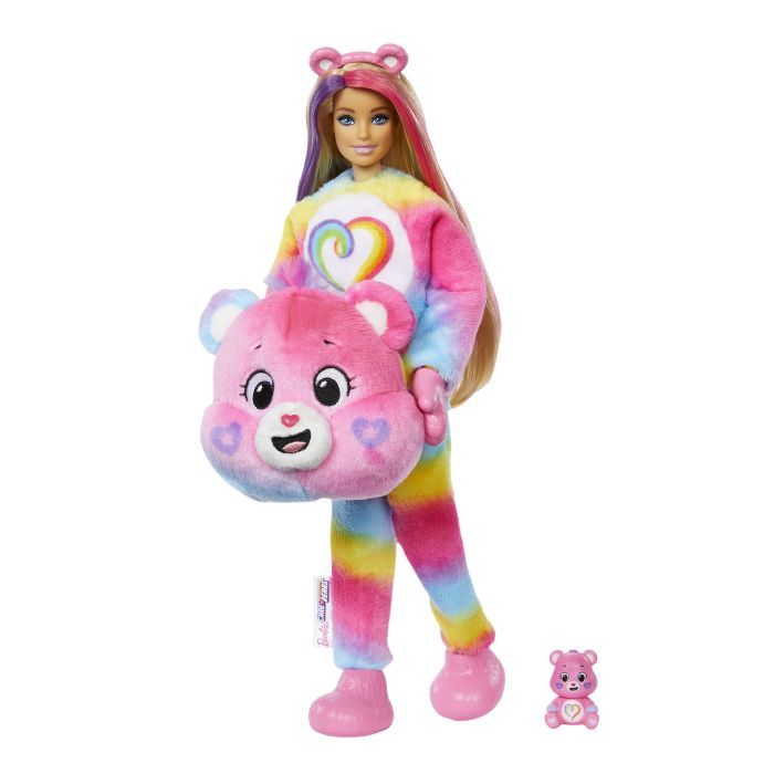 Кукла Barbie Cutie Reveal Care bears Новая волна Медвежонок Единство (JFV60)
