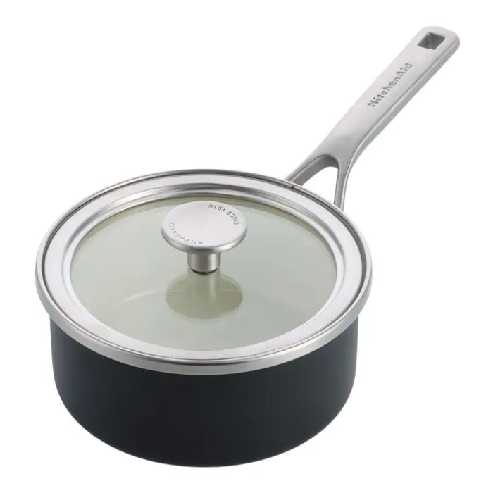 Ковш KitchenAid Steel Core, 18 см, 2 л, червоний (CC003264-001)