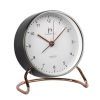 Настольные часы Lowell будильник, сірий (JA7088G)