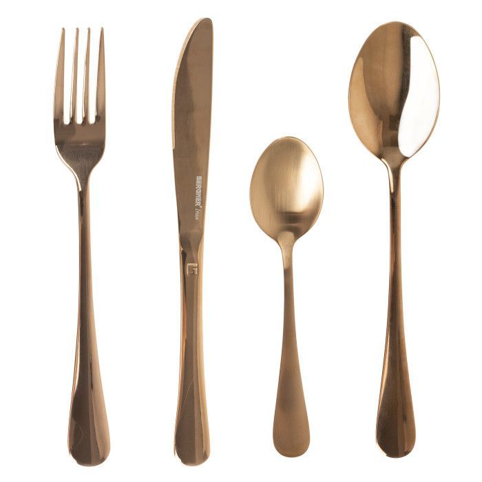 Набір столових приборів Bergner Copper, 16 предметів (BG-45182-CP)