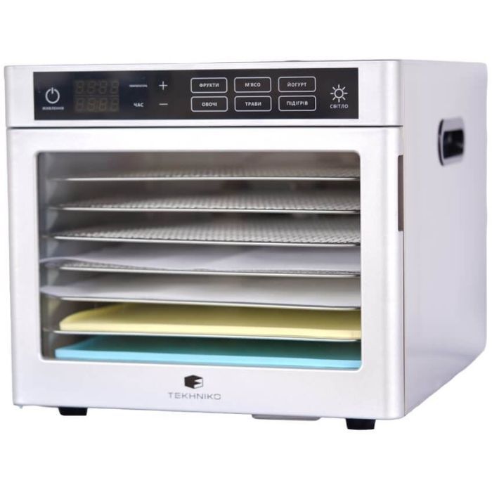 Сушка для овочів та фруктів Tekhniko DH-08F-SS