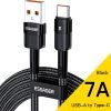 Дата кабель USB 2.0 AM to USB-C 3.0m 7A black Essager (EXCT-XCC01)
