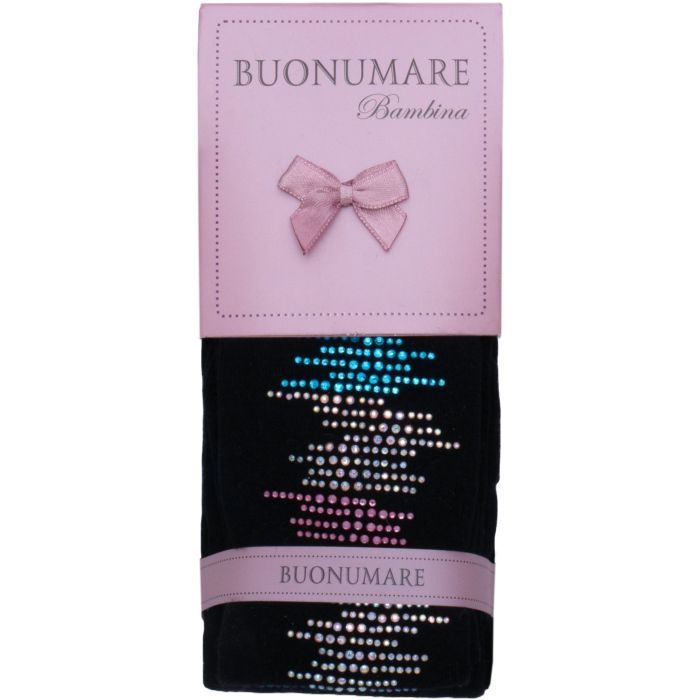 Колготки дитячі BNM зі стразами (M0C0302-2031-13G-black)