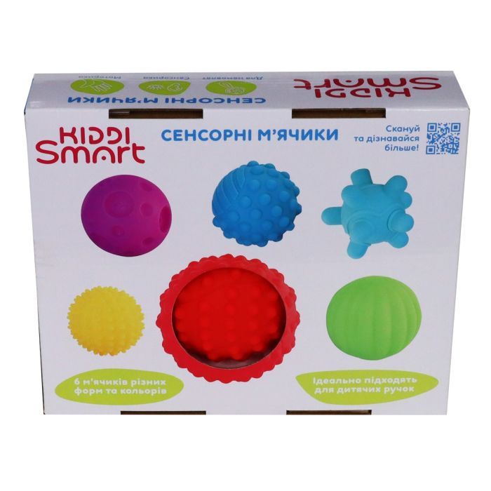 Развивающая игрушка Kiddi Smart Сенсорные мячики (4434-KS) изображение 7