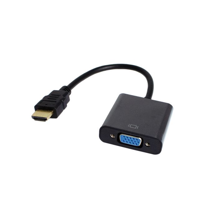 Переходник HDMI M to VGA F V1.4 60Hz 0.15m black Patron (PN-HDMI-VGA) > цены в Киеве и Украине Переходник HDMI M to VGA F V1.4 60Hz 0.15m black Patron (PN-HDMI-VGA)