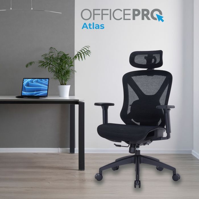 Офисное кресло OfficePro Atlas OC630-B-B-B (OC630-B-B-B) изображение 7