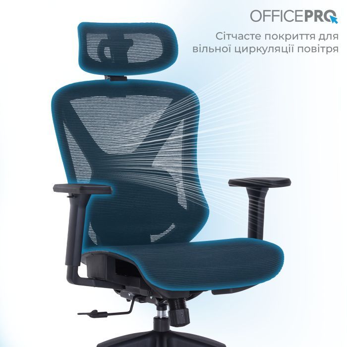 Офисное кресло OfficePro Atlas OC630-B-B-B (OC630-B-B-B) изображение 8