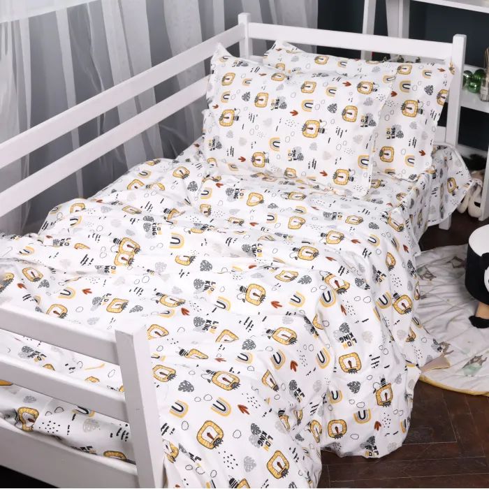 Постельное белье MirSon 014 Lion Фланель 2x143x210 Семейный (2200009655104)