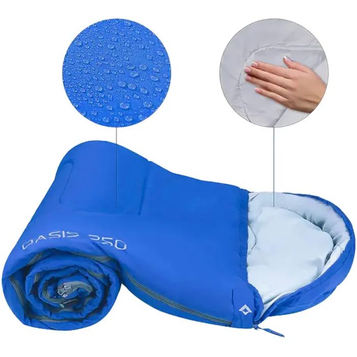 Спальный мешок KingCamp Oasis 250 Black (KS3121_BLACK_L_01) изображение 2