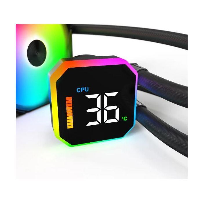 Кулер для процессора MONTECH HYPERFLOW DIGITAL 360 (B) изображение 4 Кулер для процессора MONTECH HYPERFLOW DIGITAL 360 (B) изображение 4