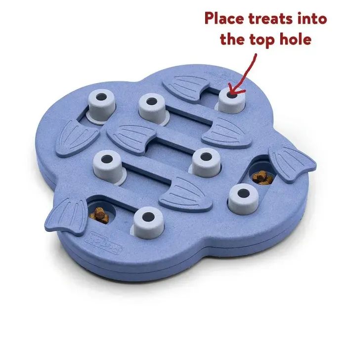 Іграшка для собак Nina Ottosson інтерактивна "Сховище" фіолетова (0700603695404) зображення 2