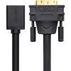 Перехідник DVI M to HDMI F 0.22m black Ugreen (20118) зображення 2