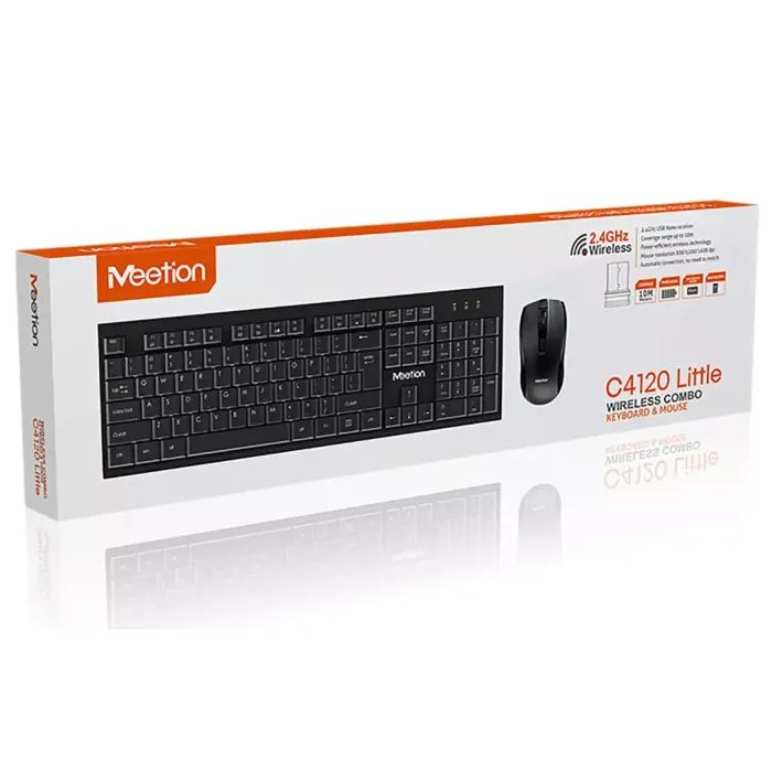 Комплект Meetion C4120 Little Wireless UA Black (MT-C4120LITTLE-A-RUA) зображення 3