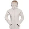 Куртка Alpine Pro Hoora LJCE590 128 - S - бежевий (007.021.0035)