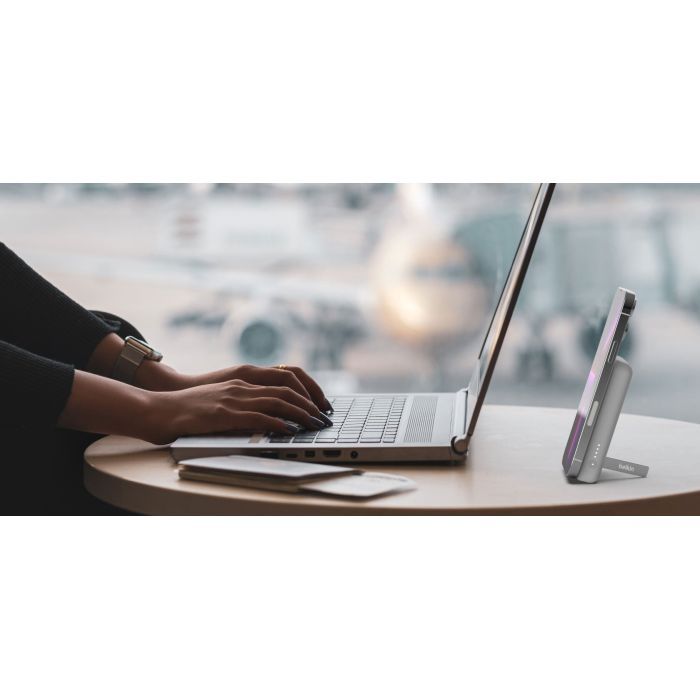 Батарея универсальная Belkin 5000mAh MagSafe Wireless White (BPD004BTWT) изображение 9