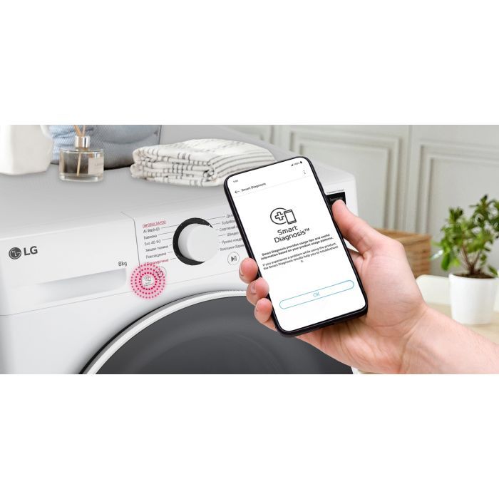 Стиральная машина LG F2Y5PS0W изображение 3