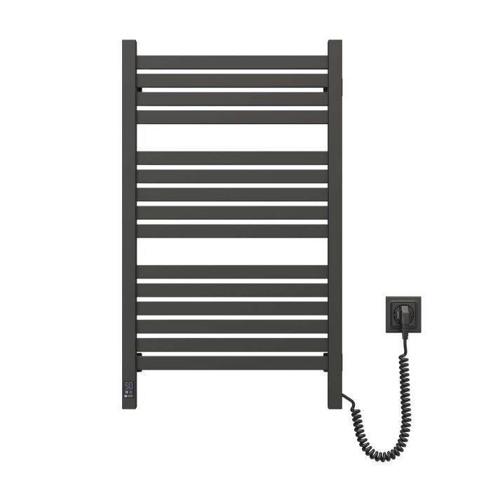 Сушарка для рушників Navin Авангард Х, 800х480, Wi-Fi, чорний муар, правобічна (12-272055-4880) зображення 5