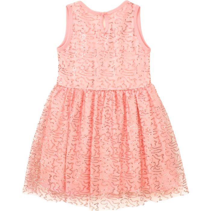 Плаття дитяче Breeze святкове з паєтками (12740-128G-peach) зображення 2